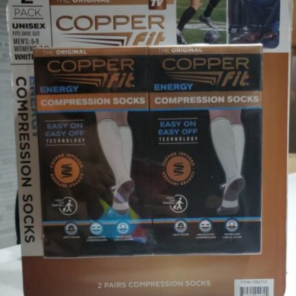 copper fit Underwear & Socks Copper Fit Mens Compression Socks
